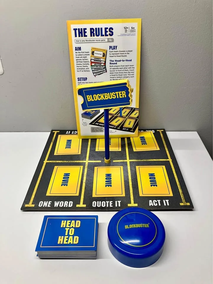 Blockbuster Movie Trivia Party Game - 4+ Players thumbnail
