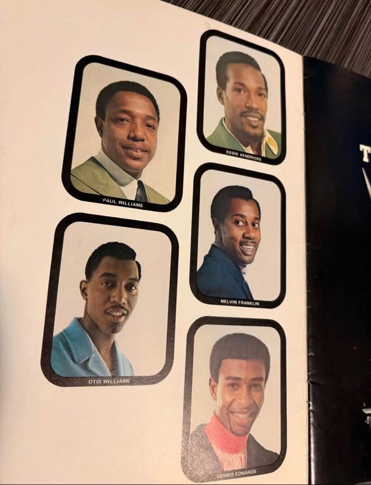 The Temptations 1969 Souvenir Tour Program - photo 3