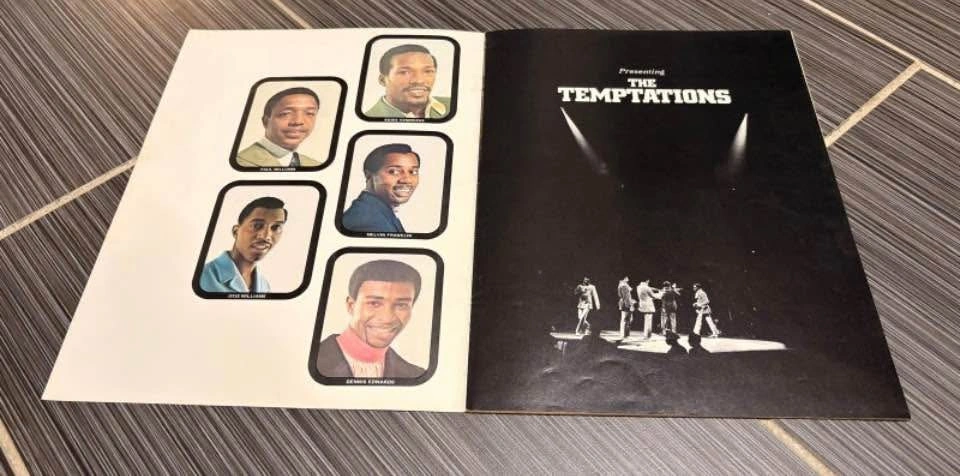 The Temptations 1969 Souvenir Tour Program - photo 5
