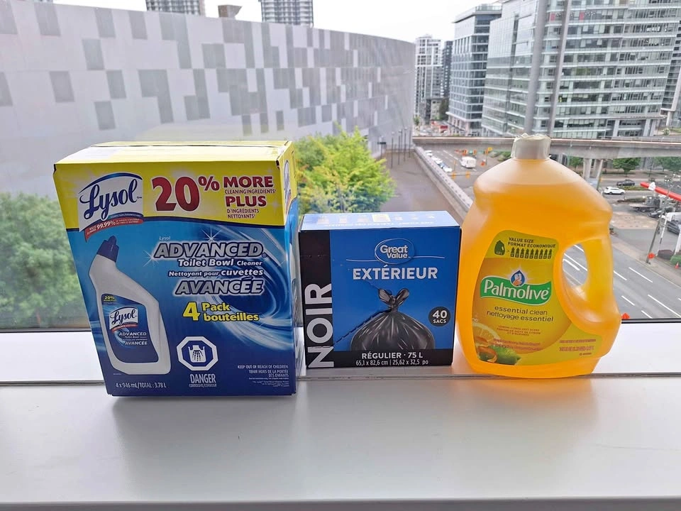 Cleaning set never used (moving out sale)