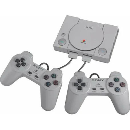 Sony PlayStation Classic Console with 2 Controllers