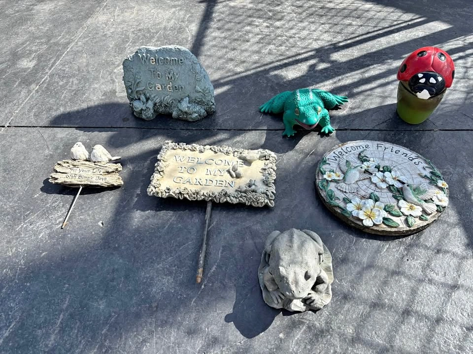 Garden Figurines (Lot Of 7)