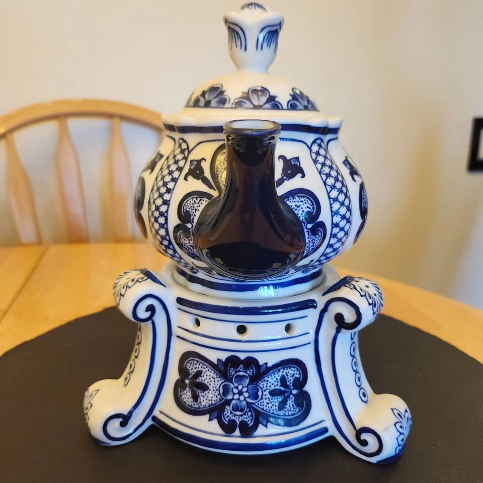 Bombay Company 3 Pc Teapot for One with Warmer - photo 2