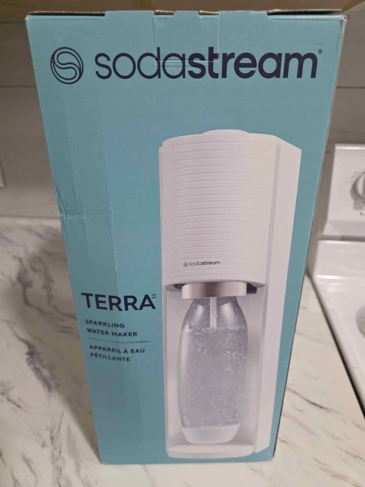 BRAND NEW SodaStream Terra + Full CO2 Cylinder - photo 2