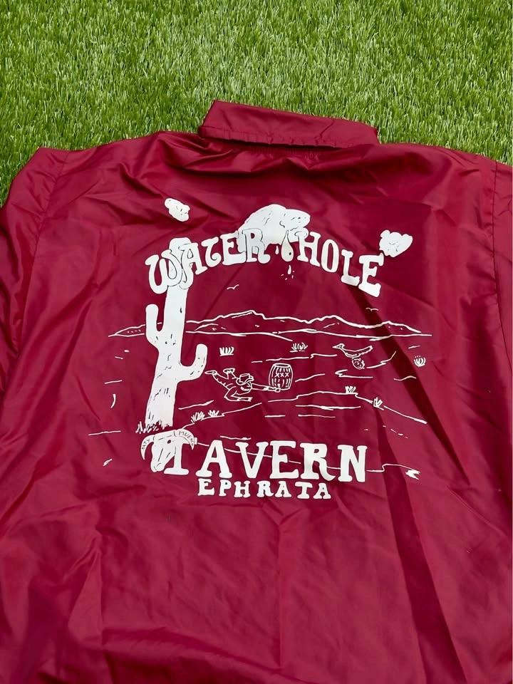 Vintage 80s Russell Water Hole Tavern Jacket - photo 2