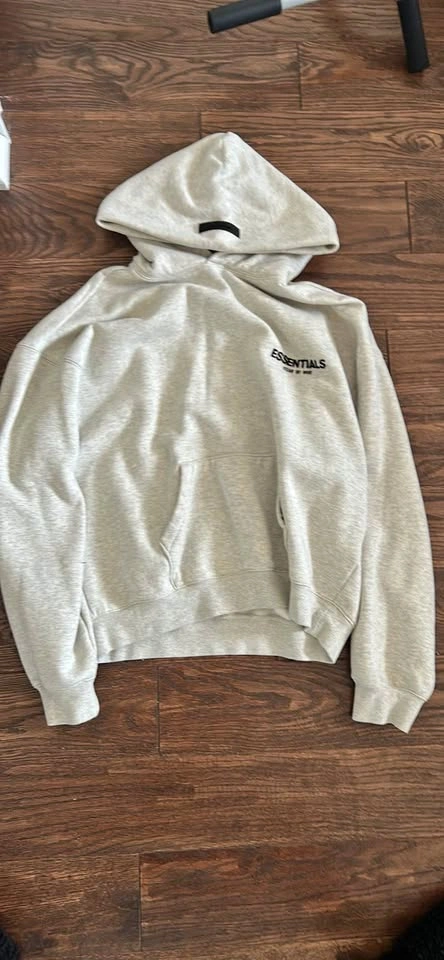 Light Oatmeal Essential Hoodie Size M