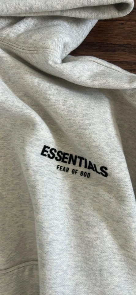 Light Oatmeal Essential Hoodie Size M - photo 2