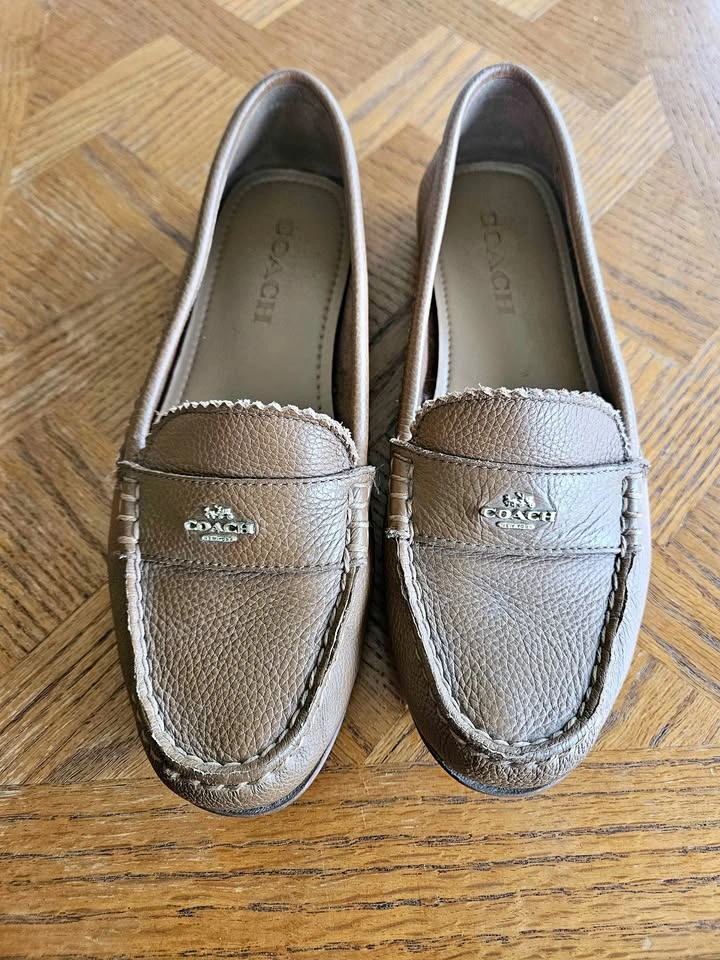 Brown Coach Loafers Size 6.5 Women's