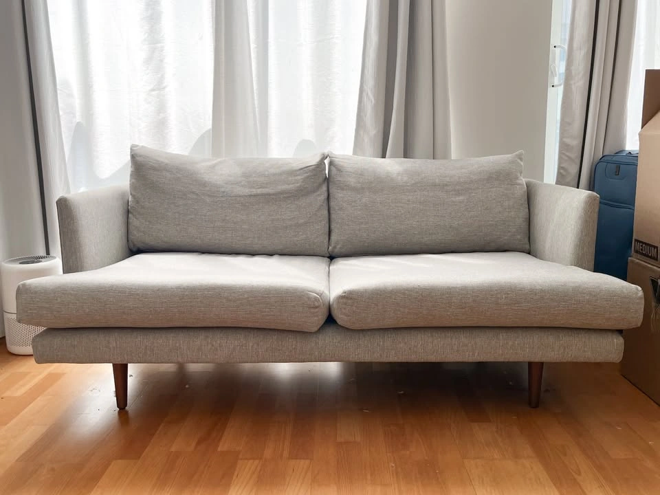 Article Burrard Loveseat Couch in Seasalt Gray - photo 2