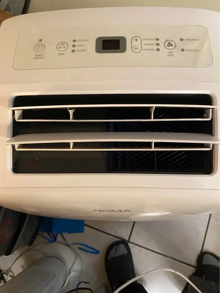 NOMA Portable AC 10000 BTU w/ Hose - photo 4