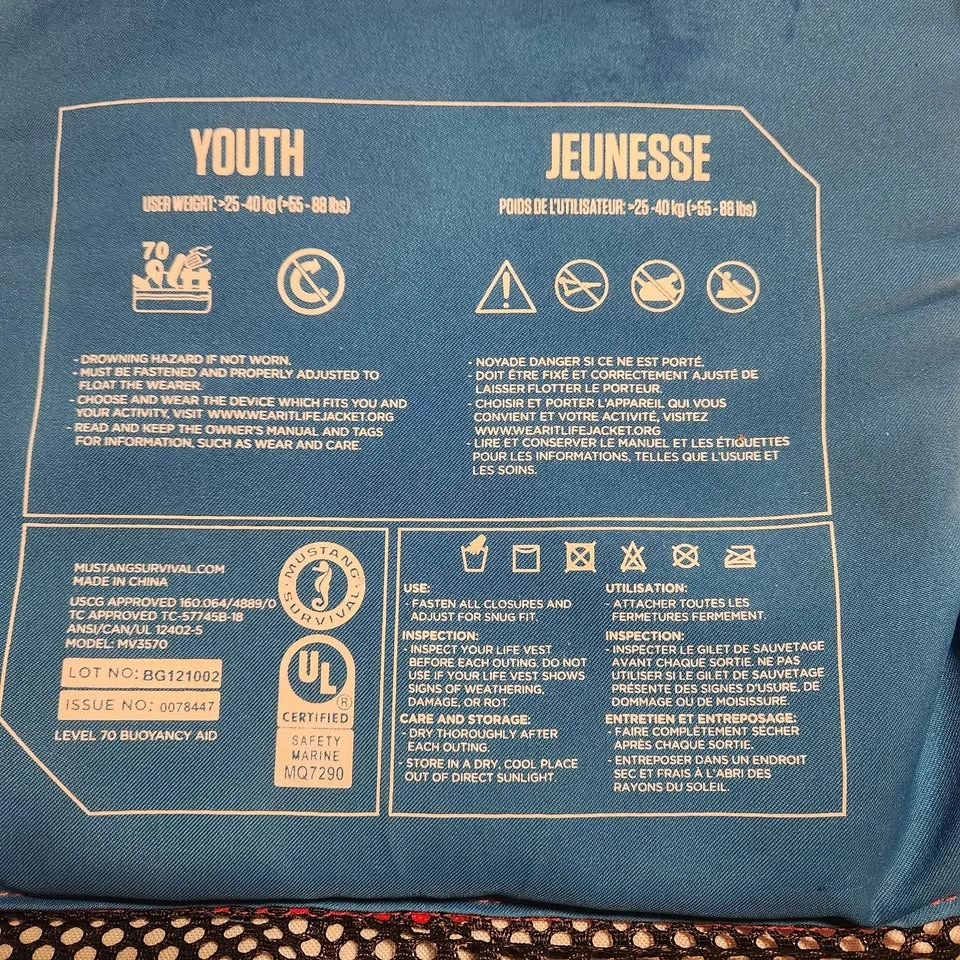 Mustang Survival REV PFD Youth Life Jacket - photo 3