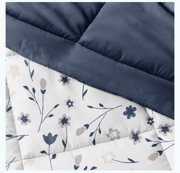 Queen Comforter Set - Floral Print - photo 3