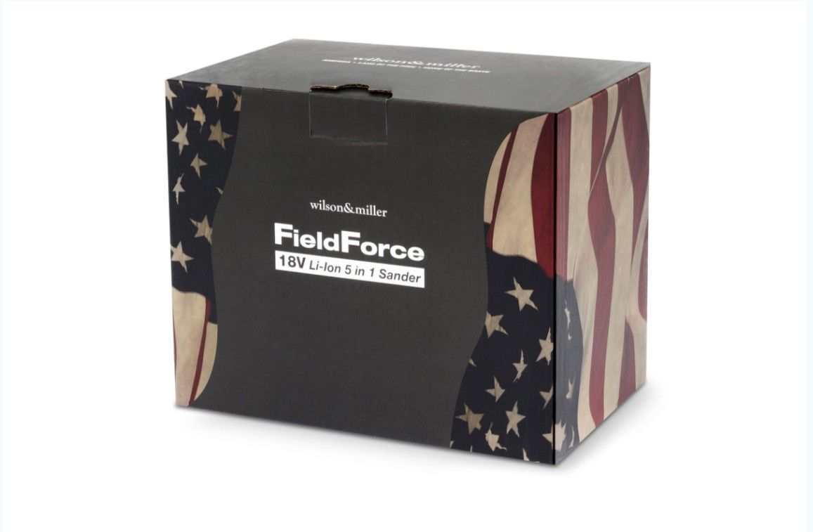 Wilson & Miller FieldForce 18V 5-in-1 Cordless Sander