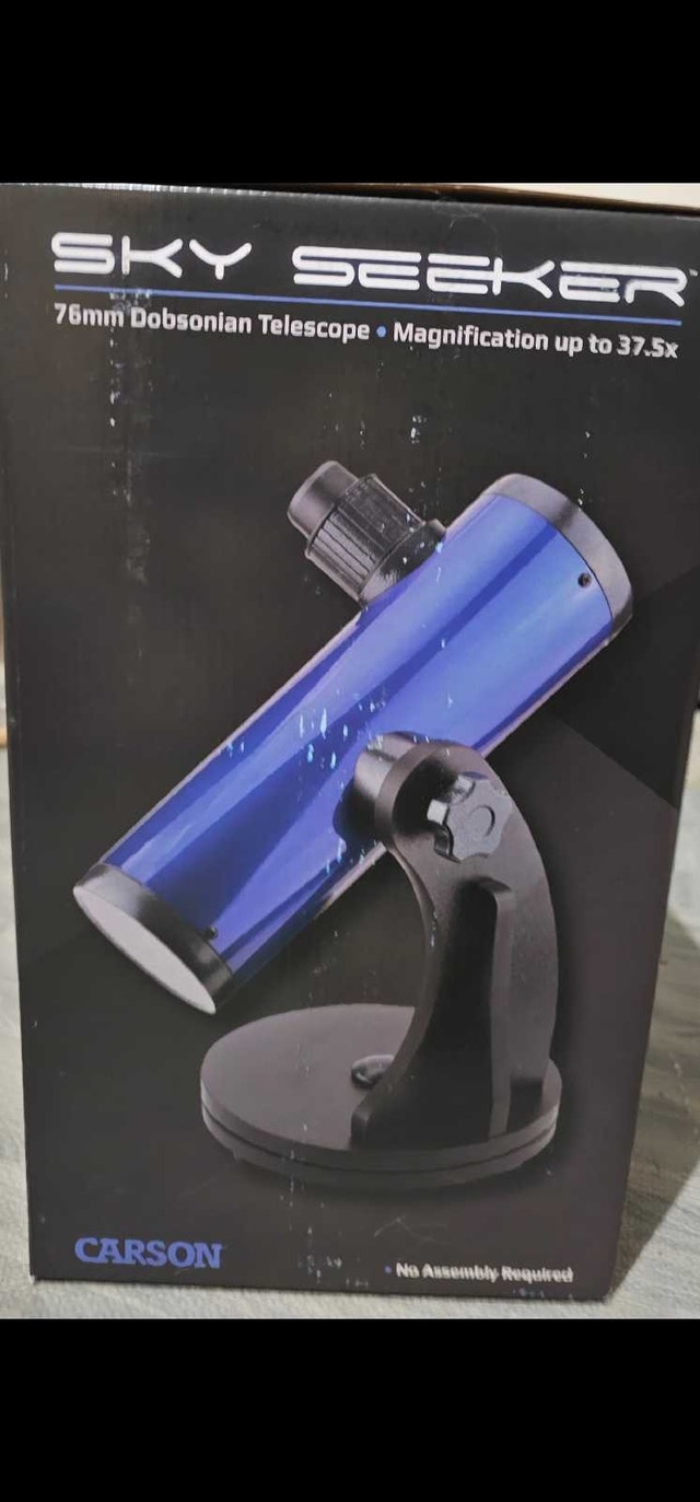 76mm Sky Seeker Dobsian Telescope - BRAND NEW - photo 3
