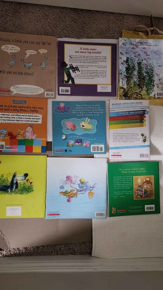 Kids Books Lot - Pigeon, Peppa Pig, Pout-Pout Fish & More - photo 5