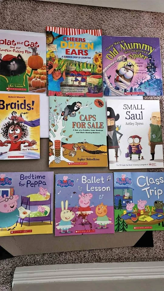 Scholastic Children's Books - 9 Titles