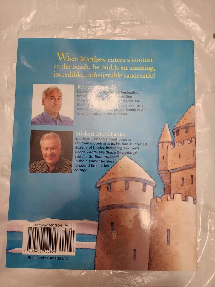 The Sand Castle Contest by Robert Munsch - photo 2