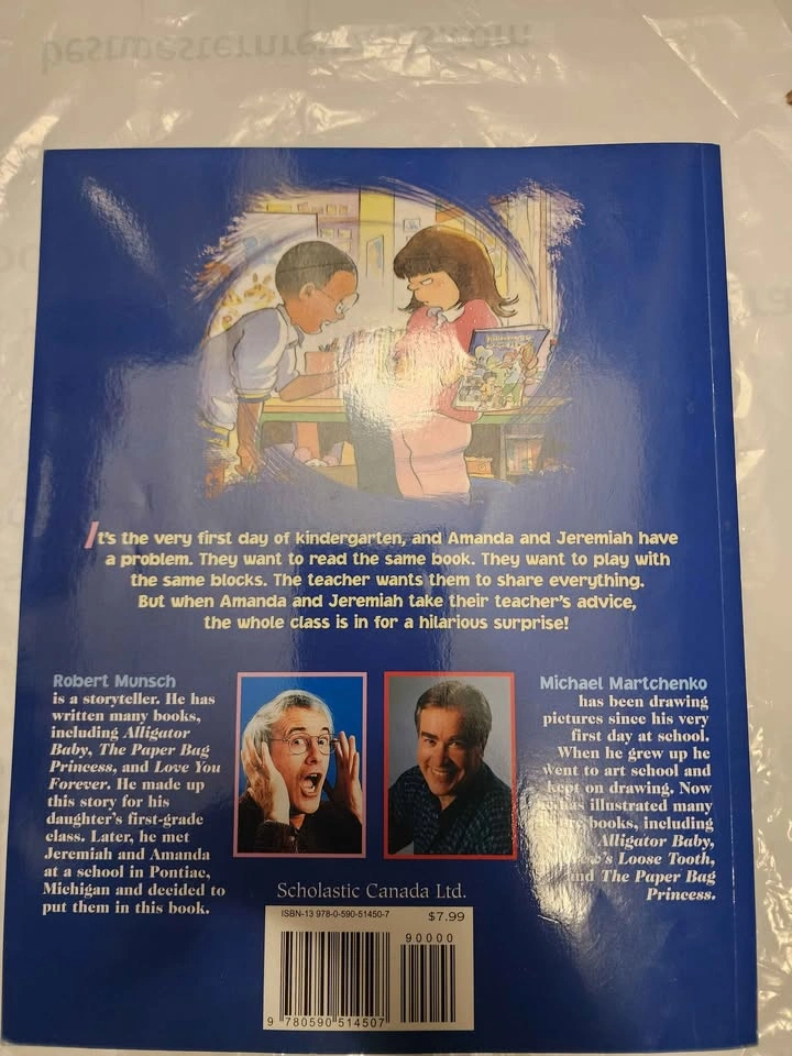We Share Everything! by Robert Munsch - photo 2