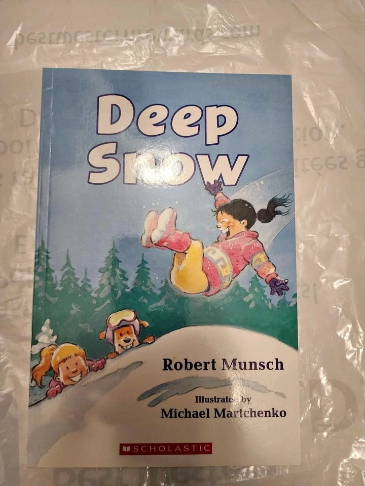 Deep Snow Children's Book by Robert Munsch