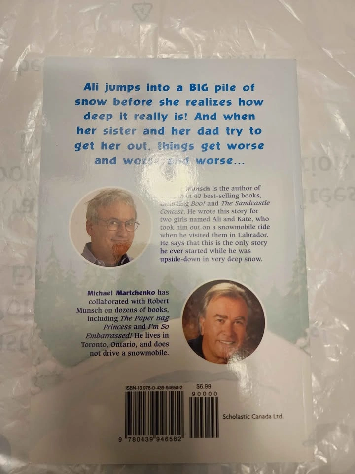 Deep Snow Children's Book by Robert Munsch - photo 2