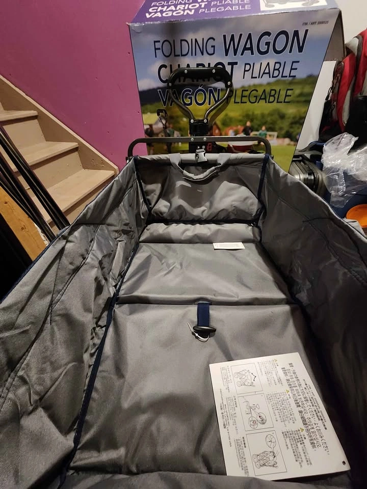 Heavy Duty Folding Wagon Chariot - photo 3