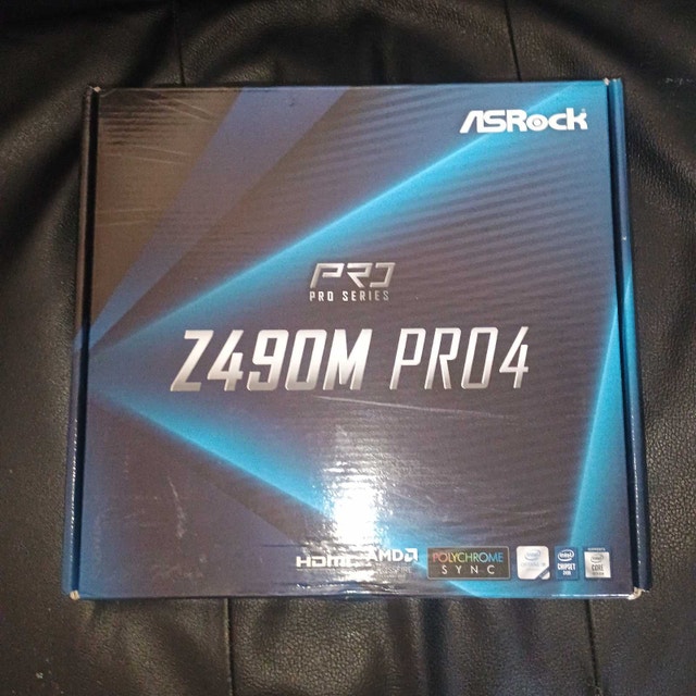 Asrock Z490M Pro4 Motherboard - New