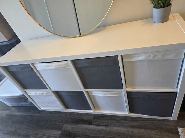 Ikea Kallax 4x2 Shelf Unit White