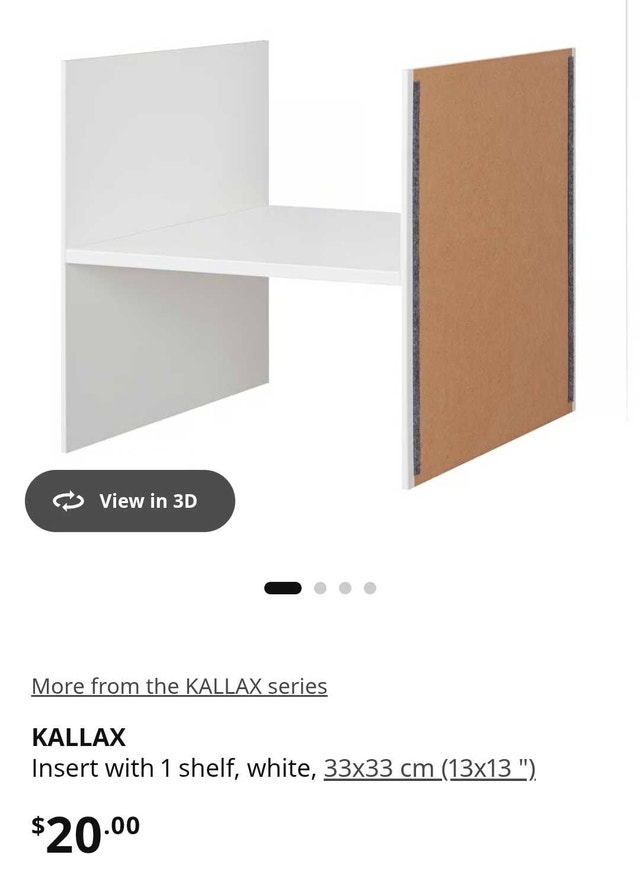 Ikea Kallax 4x1 with Shelves - photo 4
