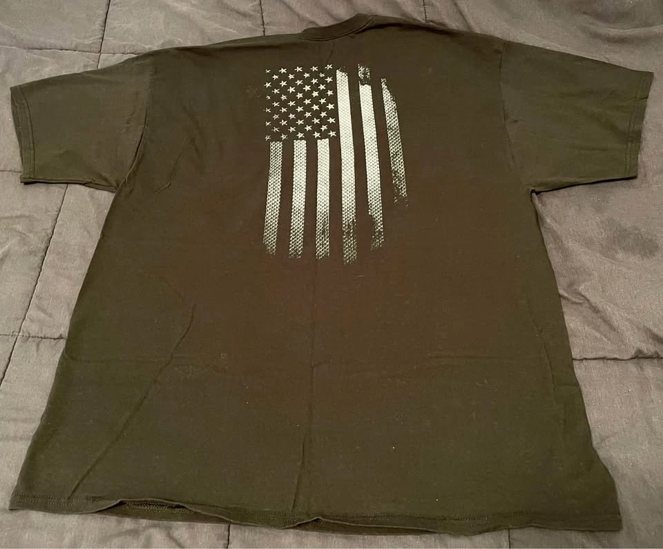 US Veteran T-Shirt - Hanes Size 2XL - photo 2