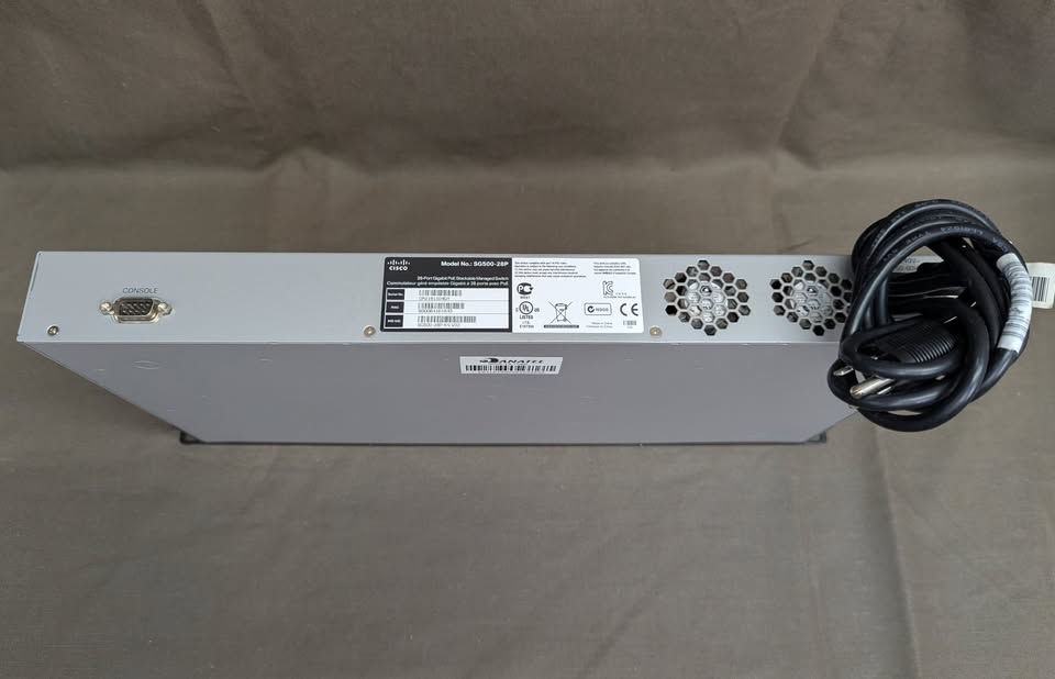 Cisco SG500-28p Gigabit Managed PoE Network Switch - photo 2