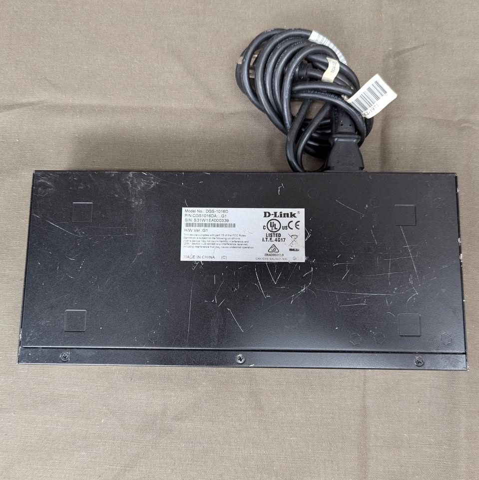 16 Port Gigabit Network Switches (DGS-1016) - photo 2