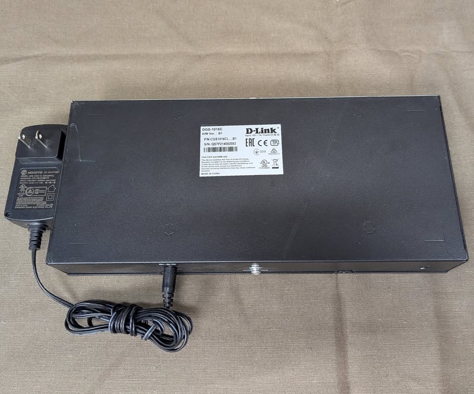 16 Port Gigabit Network Switches (DGS-1016) - photo 4