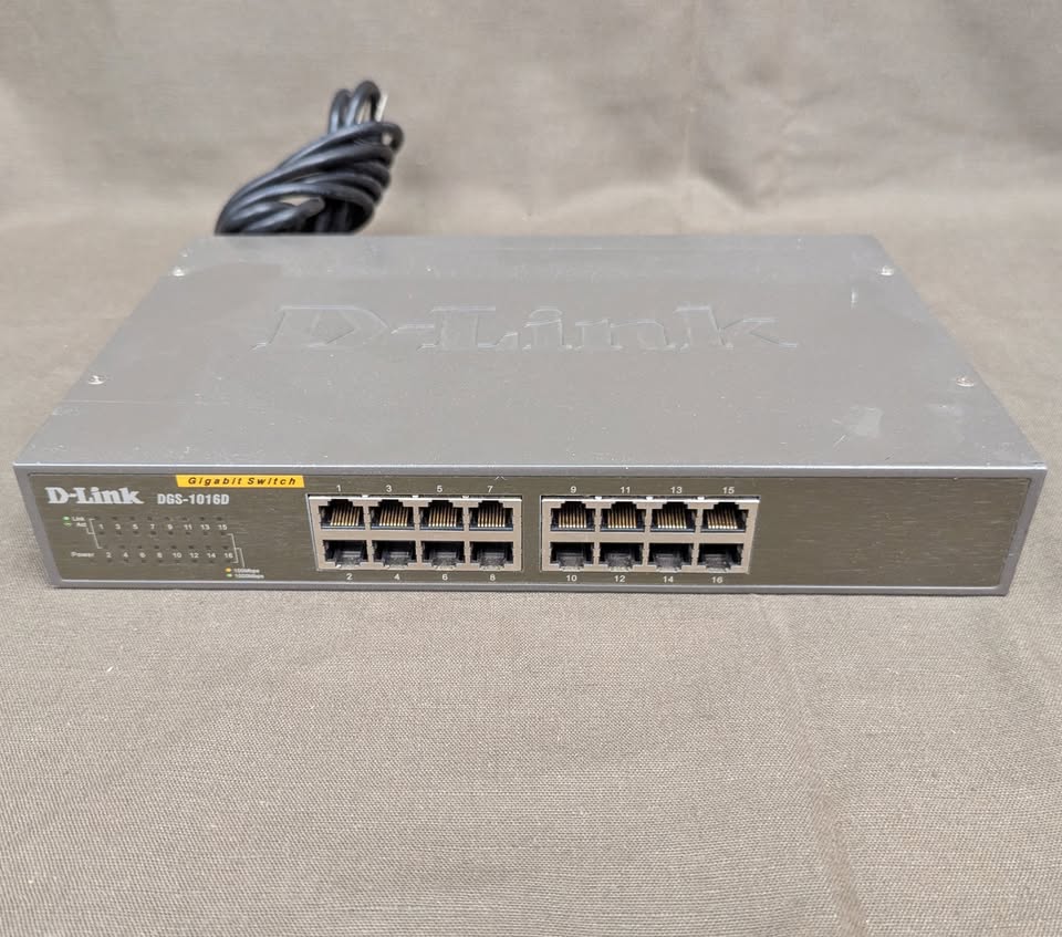 16 Port Gigabit Network Switches (DGS-1016) - photo 5