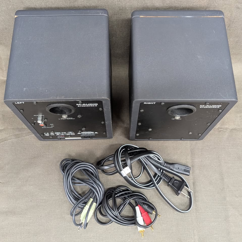 M-Audio Studio Pro 3 powered spearkers - photo 4