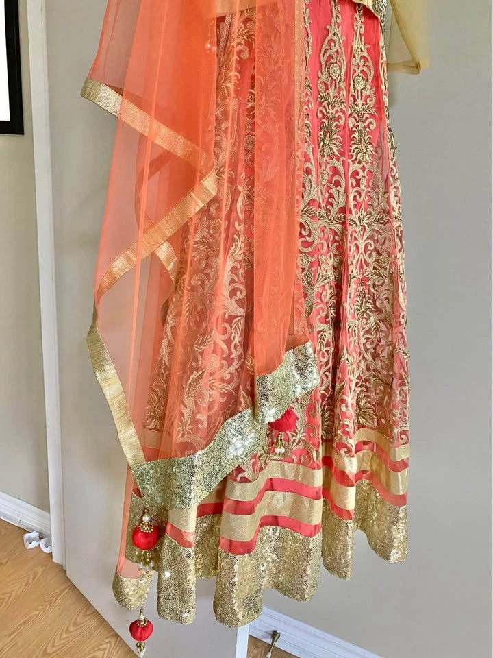 Beautiful Brand New Heavily Embellished Lehnga - photo 2
