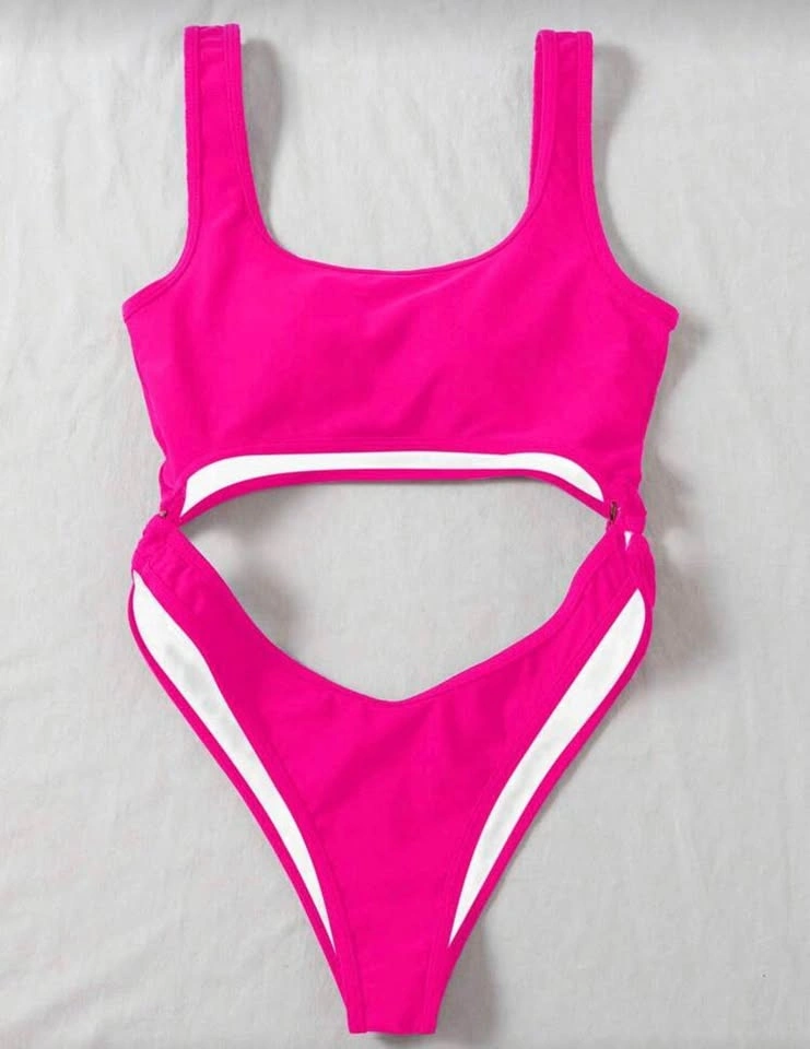 Pink One Piece Bikini - Size 6/Medium - photo 2