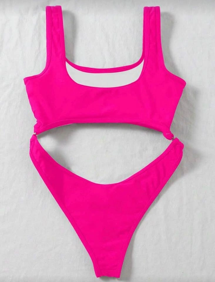 Pink One Piece Bikini - Size 6/Medium - photo 4