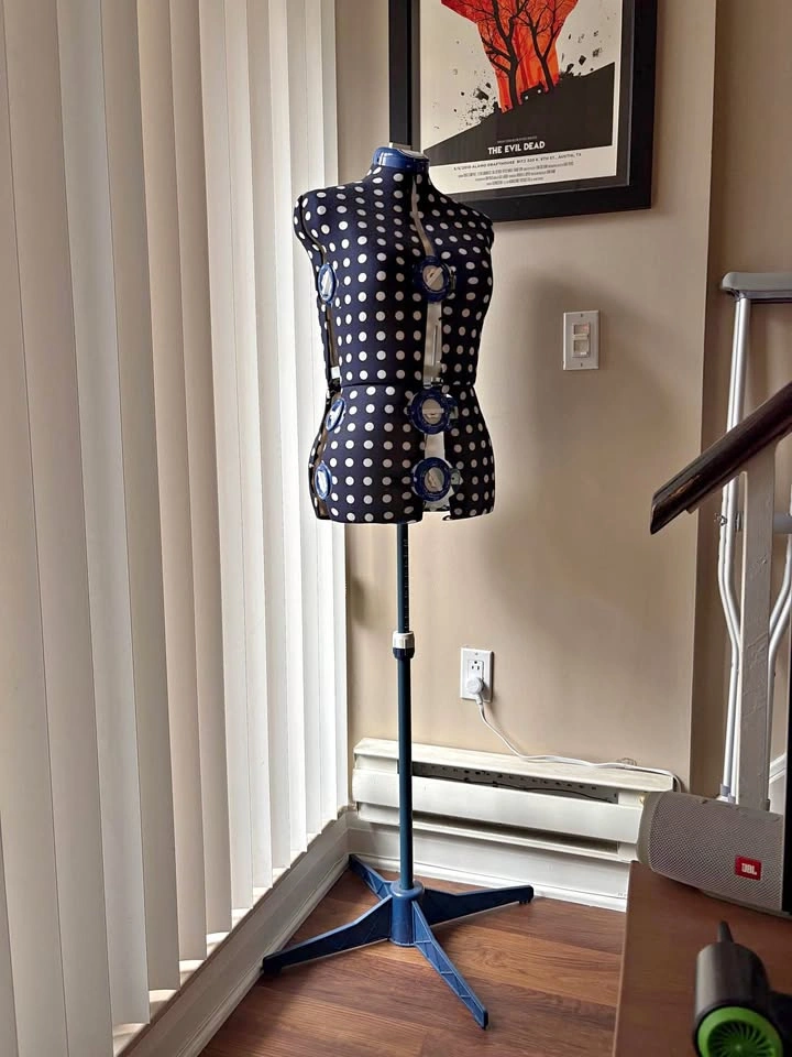 Adjustable Polka Dot Dress Form Mannequin