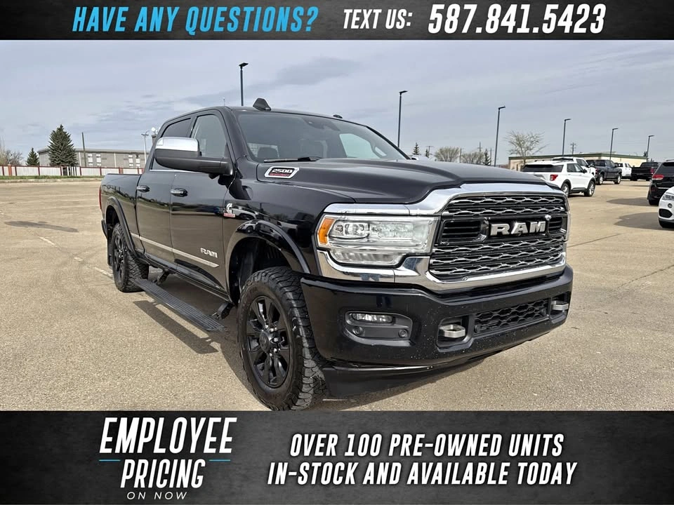 2019 Ram 2500 Limited Diesel - 186k Miles