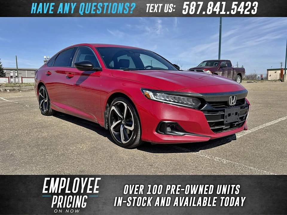 2021 Honda Accord Sedan SE - 154012 KM