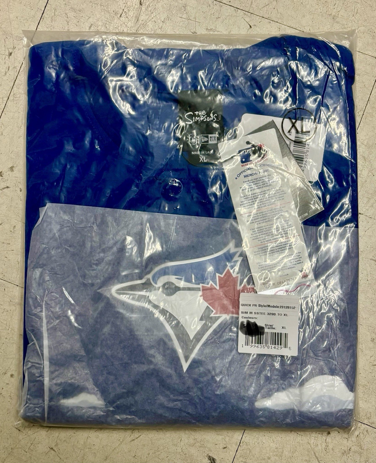 MLB Toronto Blue Jays x The Simpsons Cloud New Era Shirt Men's X - photo 5