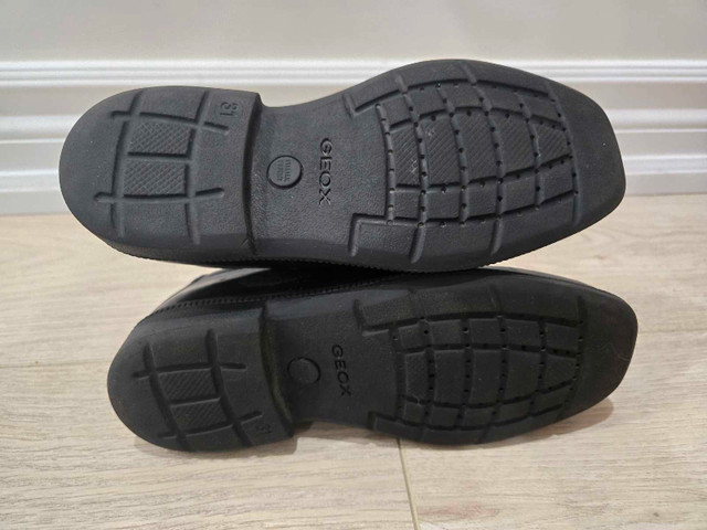 GEOX children's dress shoes, Size 13, Black - photo 4