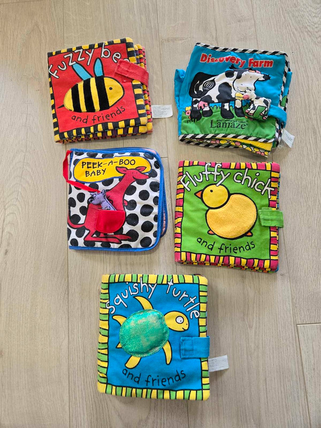 Interactive Cloth Baby Books