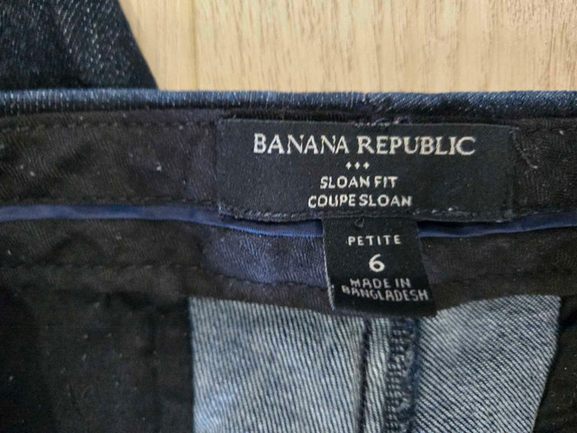 Banana Republic Sloan Denim Petite Size 6 - photo 4