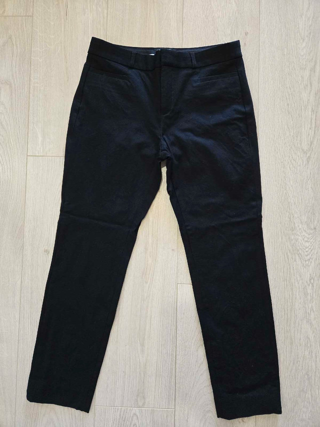 Banana Republic Sloan Black Curvy fit pants. Size 6