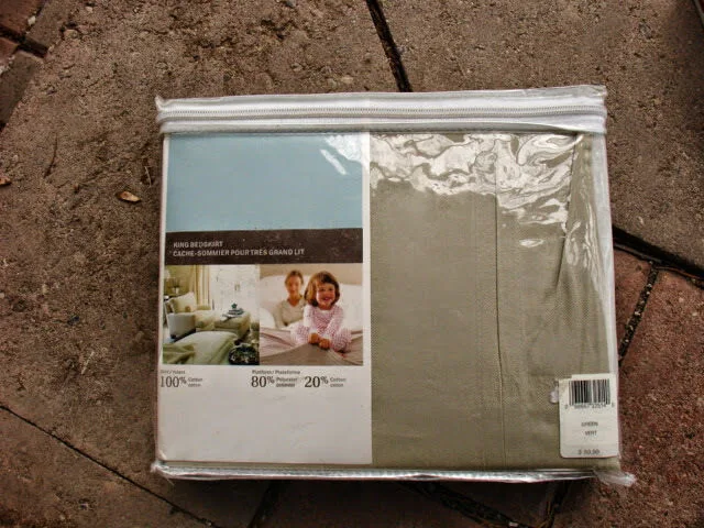 Bedskirt, King sized, BNIB thumbnail