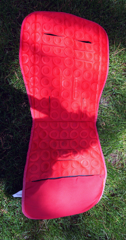Skip Hop stroller pad/liner/protector, Red