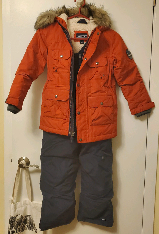 Land's End Down Parka & Snow Pants, Size 7+