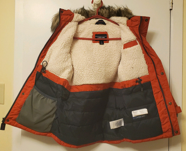 Land's End Down Parka & Snow Pants, Size 7+ - photo 3