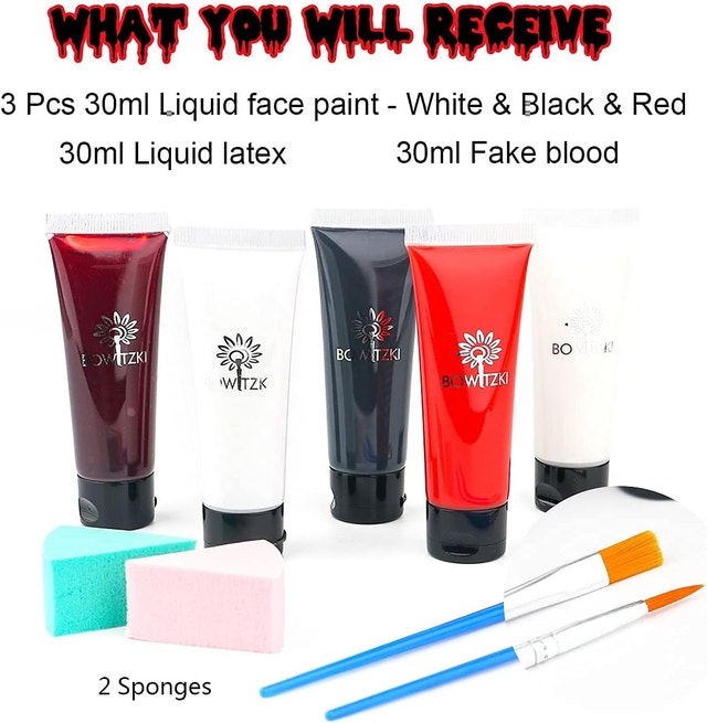 Bowitzki Halloween Makeup Special Effects Kit - photo 2